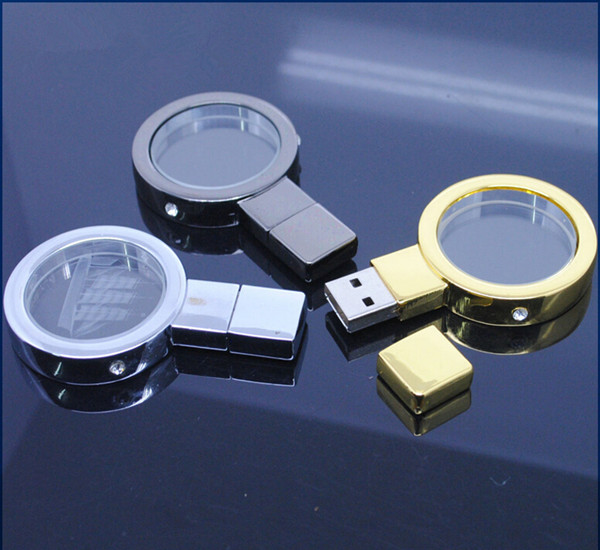 Crystal usb flash drive