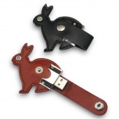 Leather usb flash drive